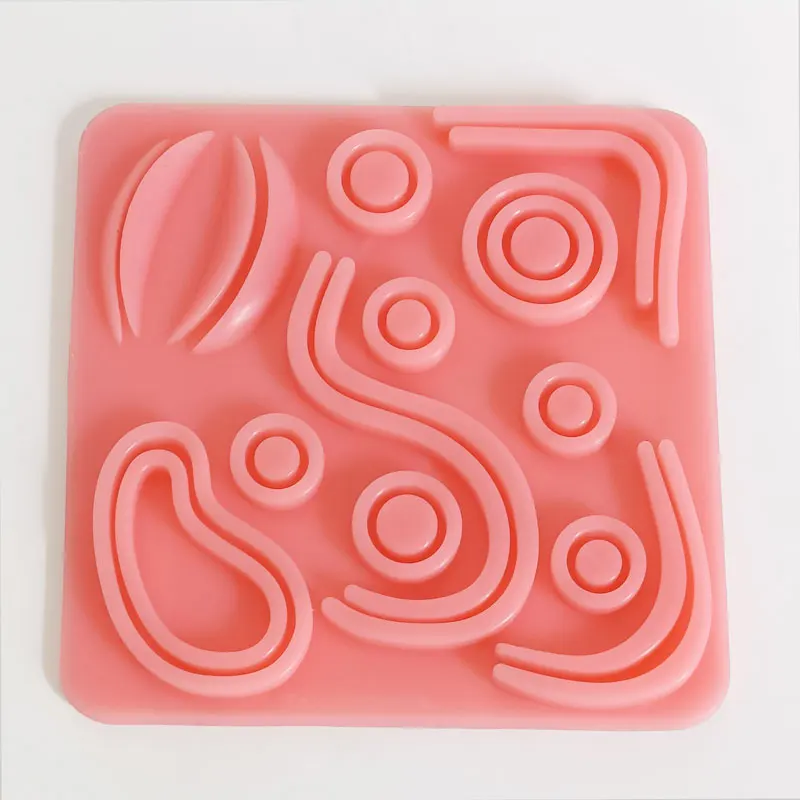 Surgical Anti-True Laparoscopic Simulation Training Suture Kit Pad General Gynecological Silicone Intestinal Anastomosis Module