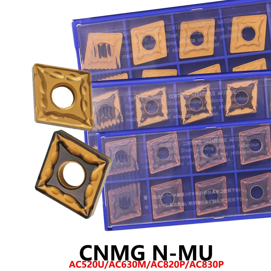 

Original CNMG120408N MU CNMG120412 CNMG120408 CNMG120404 CNMG160612 CNMG190616 N-MU AC520U AC830P Carbide Inserts Tools Blades