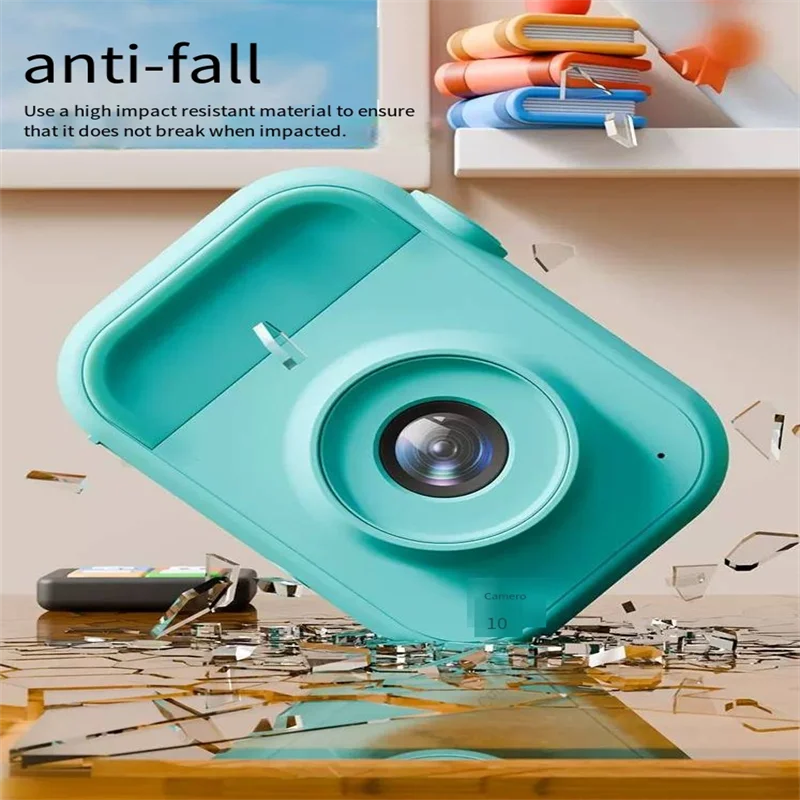 كاميرا صغيرة مقاومة للماء للأطفال ، تصوير رقمي عالي الدقة ، ألعاب فيديو ، طالب ، سفر ، هدايا العيد ، لعبة