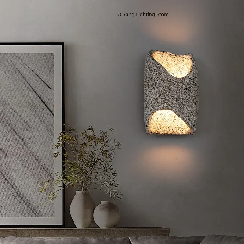 DJ-24 Wabi Sabi LED Wall Light Living Room Home Decor Indoor Lighting Home Wall Lamp  Corridor Staircase Bedroom Bedside Lamp