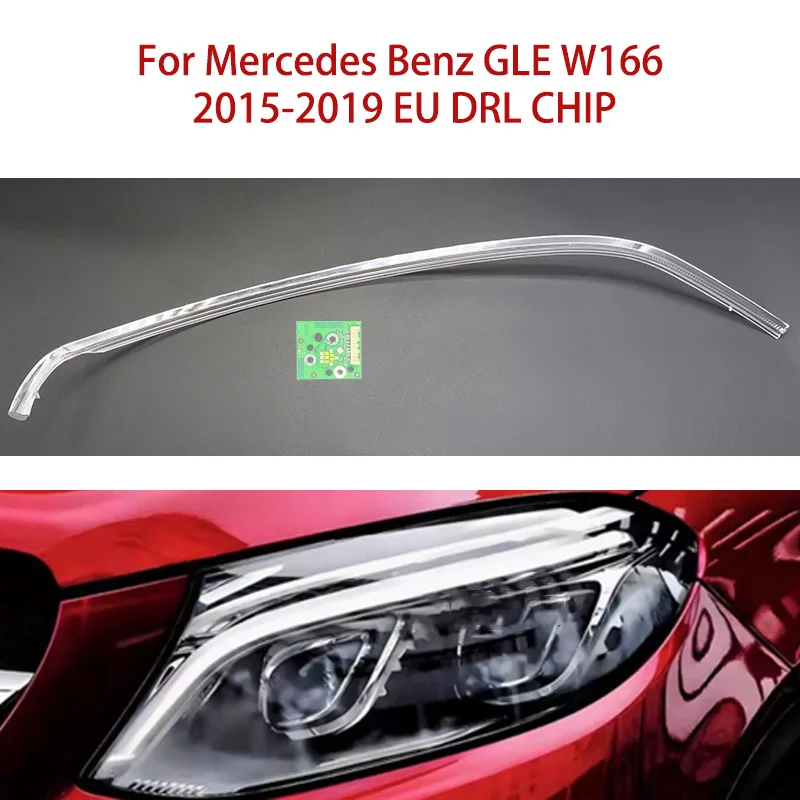 

Conduit Strip Car DRL CHIP White Light Angel Eye LED Light Source Ballast Module For Mercedes-Benz GLE W166 2015-2019 European