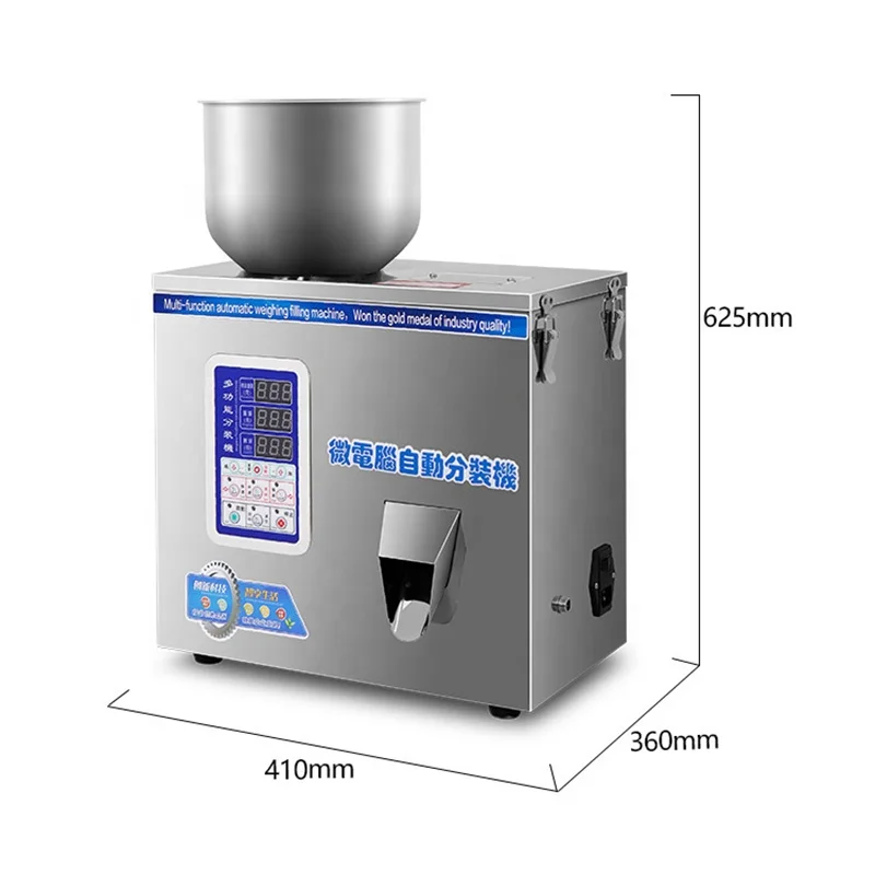 Hot Selling 50-500g Manual Automatic Food Powder Granule Coffee Sachet Pouch Spice Flour Rice Mini Small Packing Filling Machine