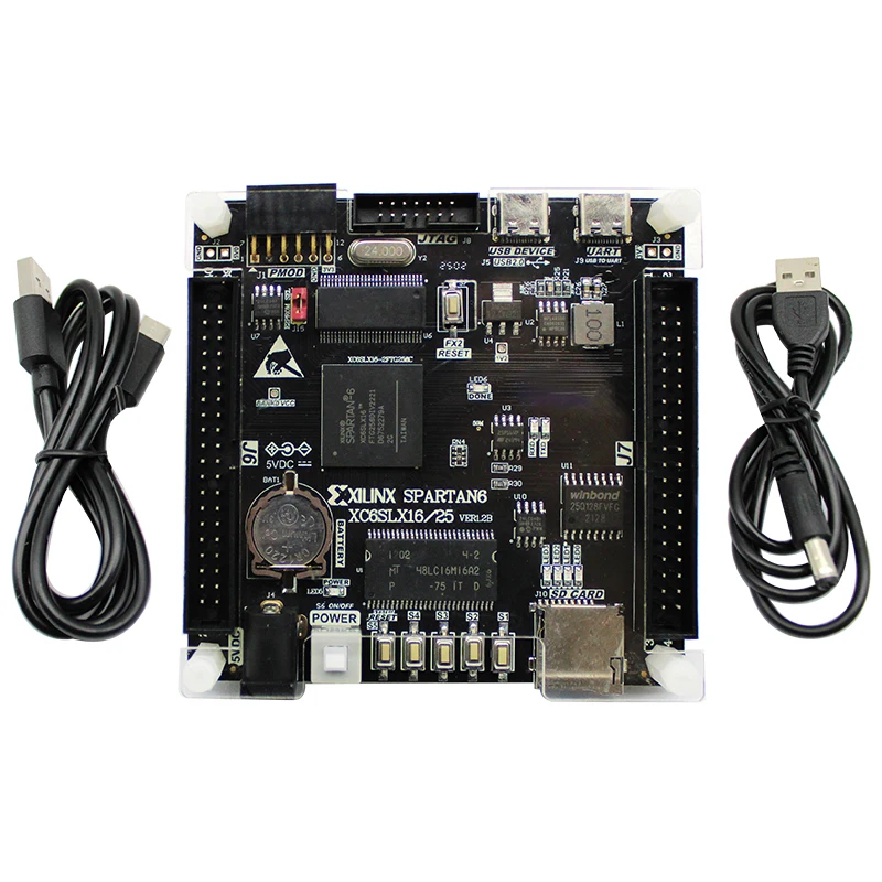 xilinx-xc6slx16-microblaze-sdram-usb20-scheda-di-sviluppo-fpga-struttura-della-scheda-single-core-a-positivo