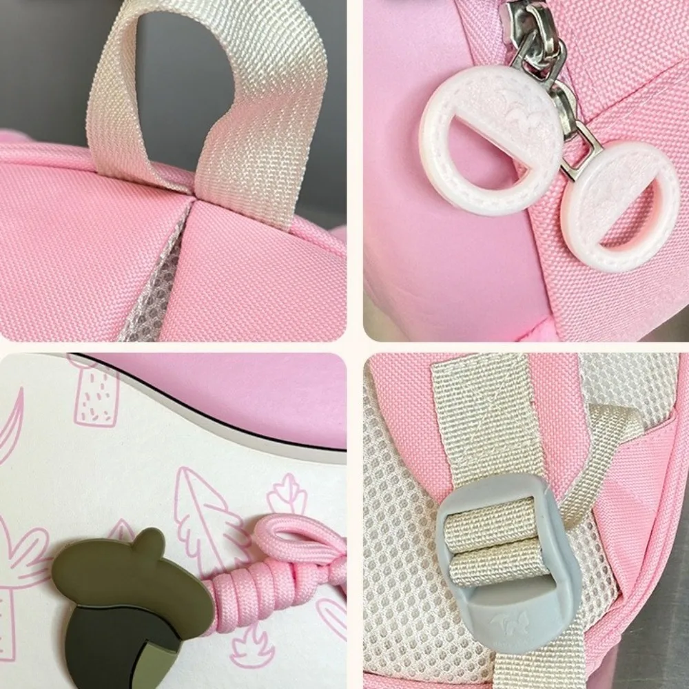 Bear Children's School Bag Oxford Make a Sound Cartoon Kids Backpacks Wear-resistant Large Capacity Toddler Daycare Bag Gift