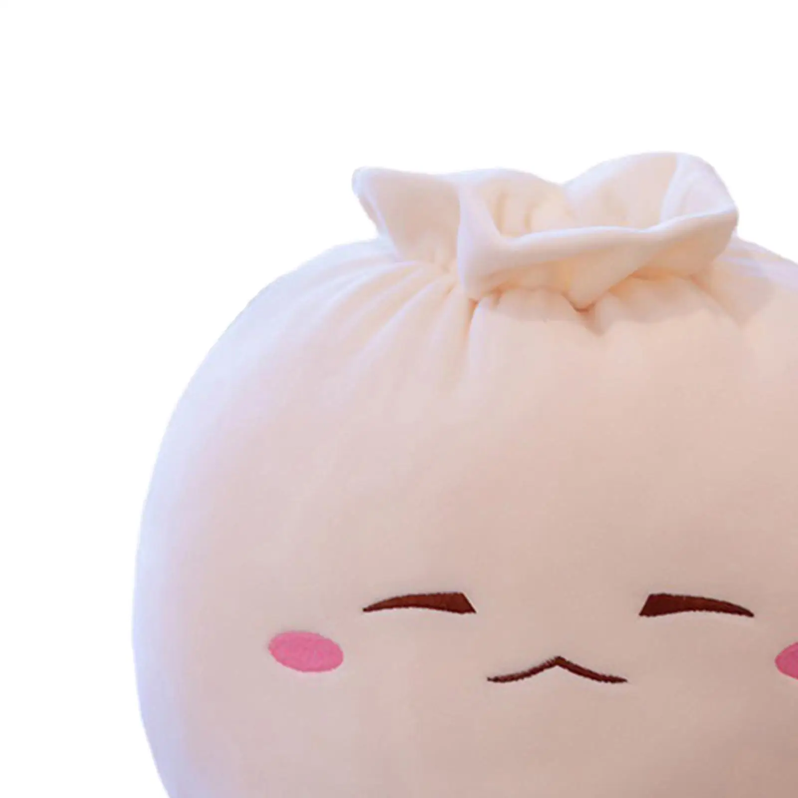 Bao Bun Cuscino per schienale in peluche ripiene Cuscino per divano Cuscino multiuso in peluche per gnocchi per la decorazione dell'auto del soggiorno dell'ufficio domestico