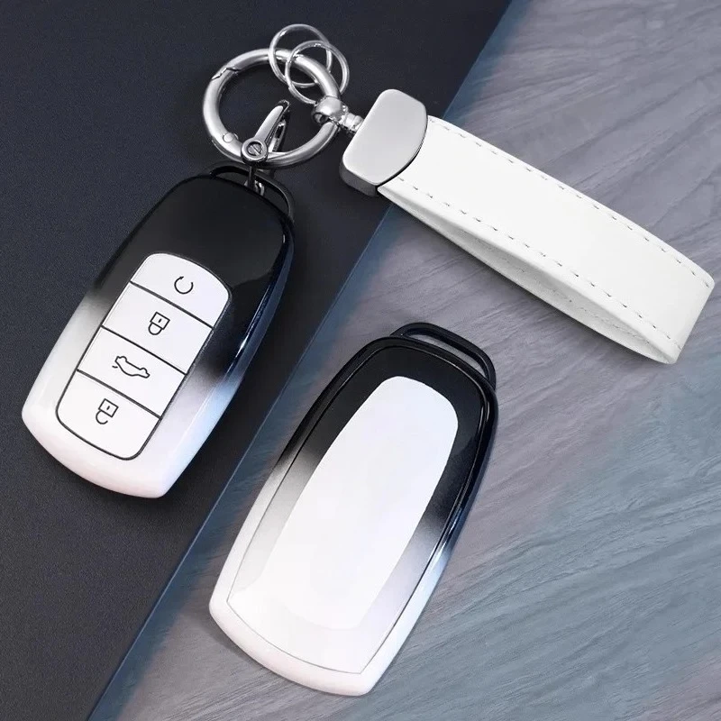 Funda para llave de coche, bolsa para Chery Tiggo 8plus Kunpeng Edition Starry Sky Yaoguang 7plus Arrizo 8 8 Exploration 06, funda para llave de coche de TPU