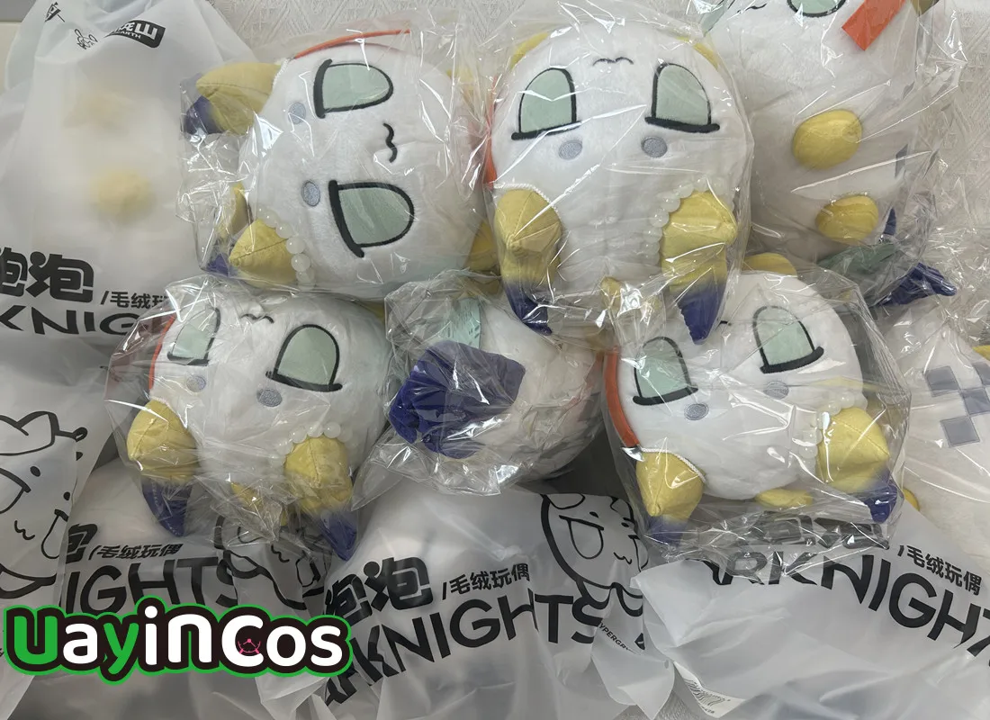 40cm Arknights Official Shu Wang VER. Dragon Bubble Stuffed Plushies Doll Clothes Soft Pillow Anime Game Toy Cosplay Costume