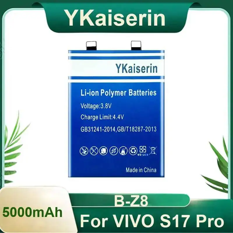 

B-Z8 5000Mah For Vivo S17 Pro Mobile Phone Battery Safe And Reliable
