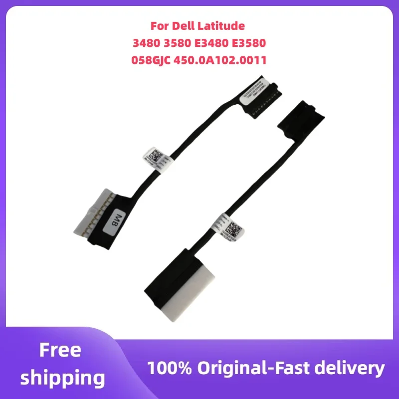 

Battery Flex Cable For Dell Latitude 3480 3580 E3480 E3580 laptop Battery Cable Connector Line Replace 058GJC 450.0A102.0011