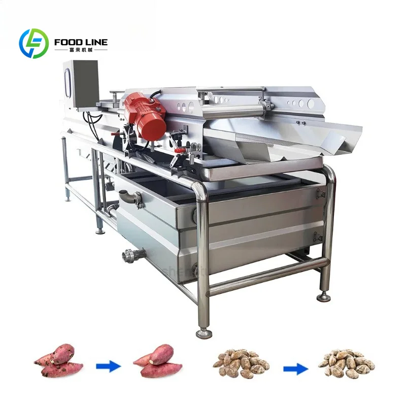 Customized Tailored Budget-Friendly Stationary Foldable Space-Saving Vortex Washer for Portable Food Industry