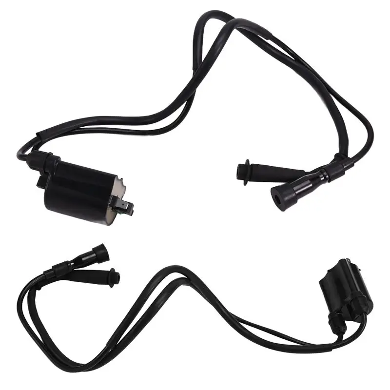 1Set Motorcycle Ignition Coil & Spark Plug Cap For Honda Shadow VLX 600 VT600 1988-2007-A91R
