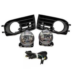 Halogeneous Led Fog Lights for car, lid and wire bars, self lamps pieces, golf 5, a5, mk5, r32, 2004, 2005, 2006, 2007, 2008, 2009 9 Main Sales Farol Golf R32 - №6