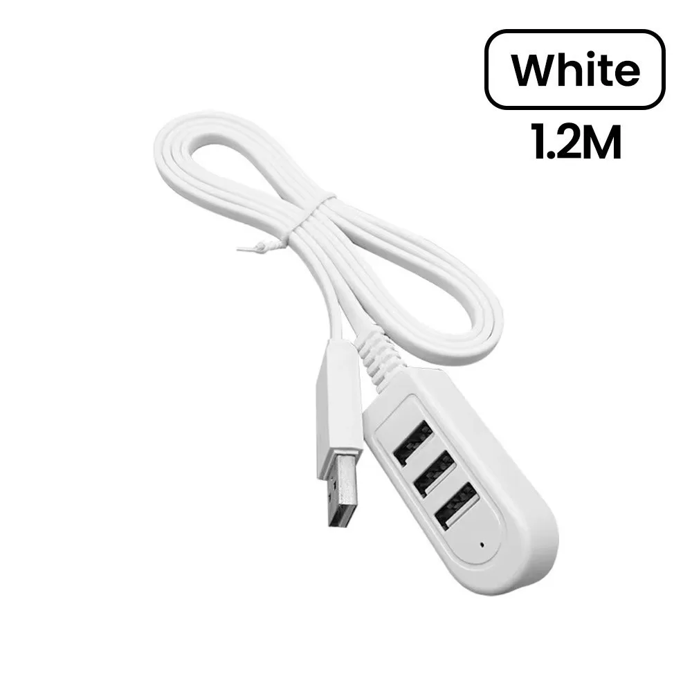 Portable Multi-function USB Hub Upgrade 2.0 3 In 1 USB Adapter 30/120cm USB Port Hub
