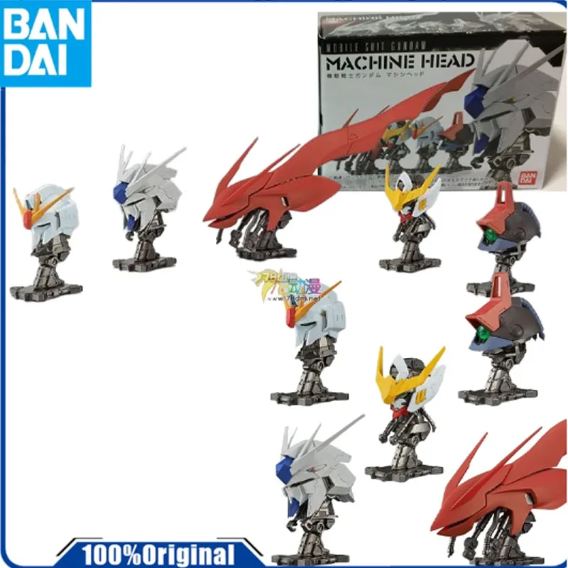 

BANDAI ORIGINAL MOBILE SUIT GUNDAM MACHINE HEAD REGULAR EDITION FIRST BULLET Anime Action Figure Assembly Model Toys