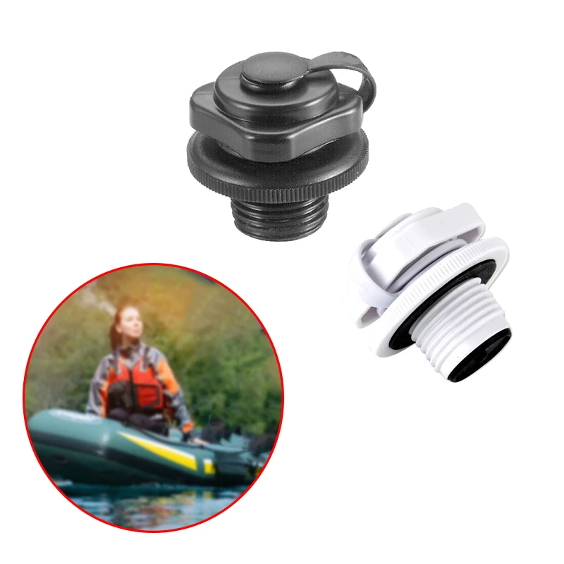 Durable Plastic Safety Air Valve Mouthpiece One-Way Inflatio For Inflatable Boat Rubber Kayak Tender Raft Mattress Air Mattress