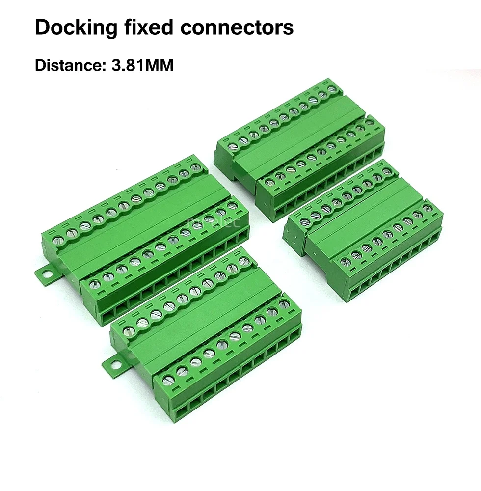 3.81MM wiring terminal male and female plug-in connection terminal XK15EDGRK-3.81Non soldering aerial docking terminal