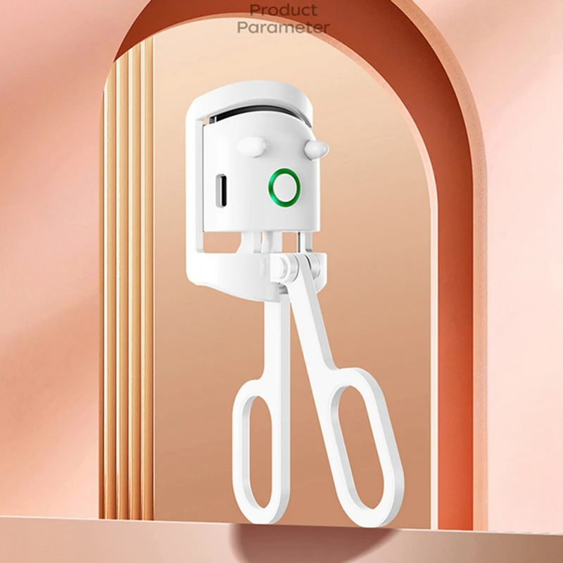 3 في 1 أداة تجعيد الرموش الساخنة USB قابلة للشحن الكهربائية رمش بكرة الشعر مع 3 مستويات درجة الحرارة التدفئة السريعة وطويلة الأمد