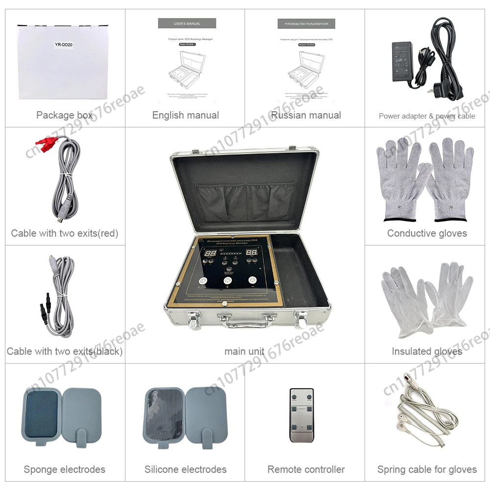 Physiotherapy Instrument Bioenergy Massage Machine Bioelectric Meridian Dredge Pulse Dds Bio Electric Body Massager