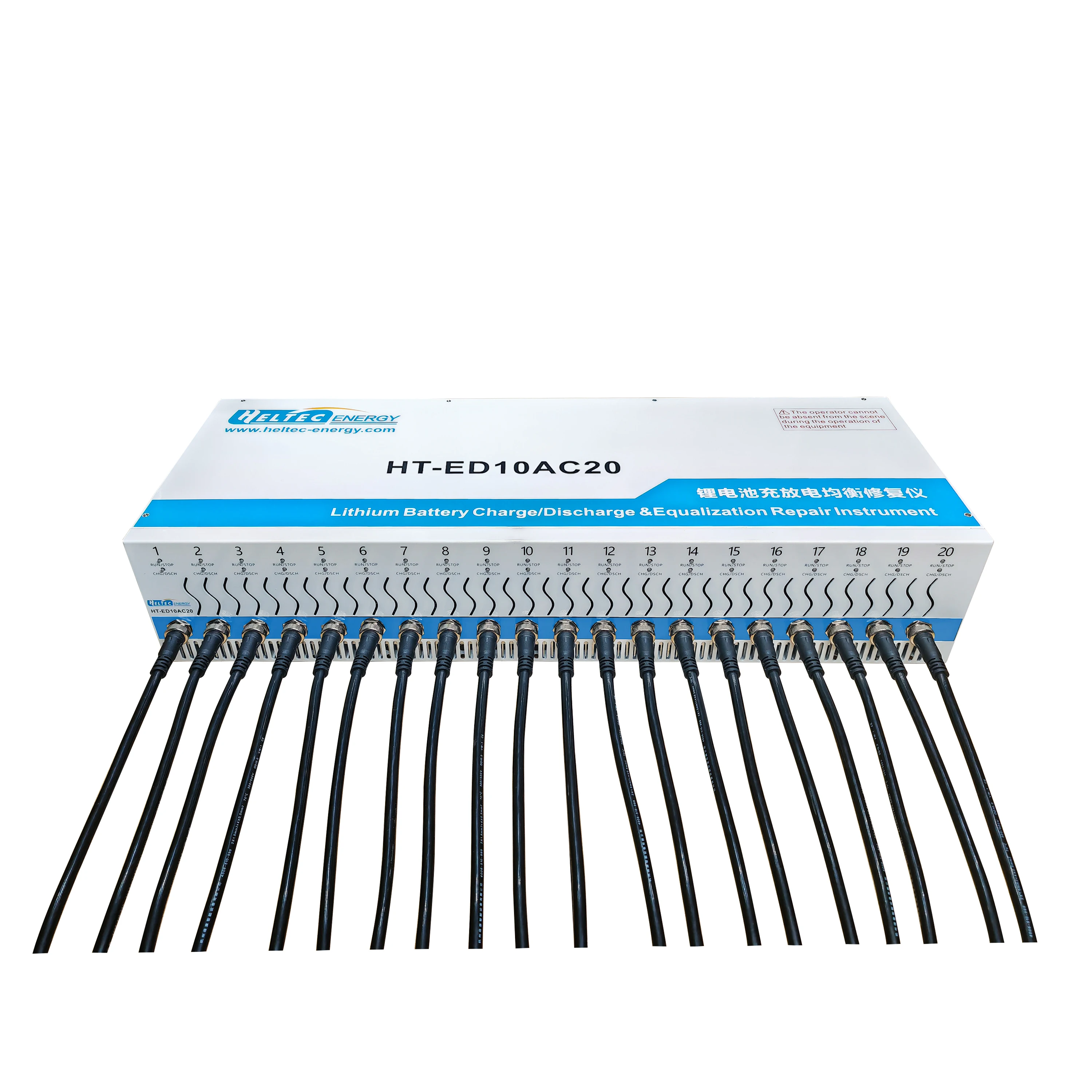 Heltec 1-20S 10A-50A Battery Capacity Tester for LiFePO4 & Lithium Batteries with Single Cell Charge/Discharge Function