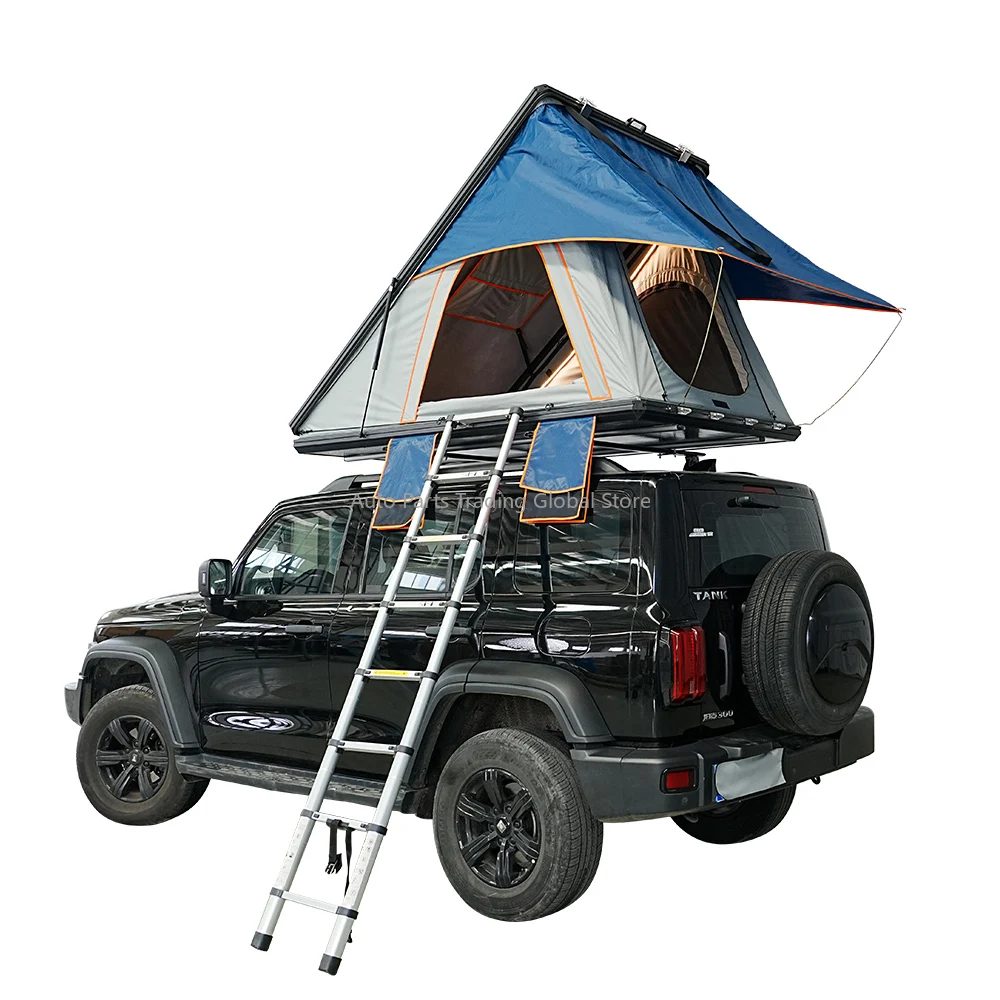 

Camping 2 Person Automatic Suv Truck Rooftop Tents Hard Cover Car Roof Tent Custom Logo Off Road 4x4 Wholesale Car Accessories