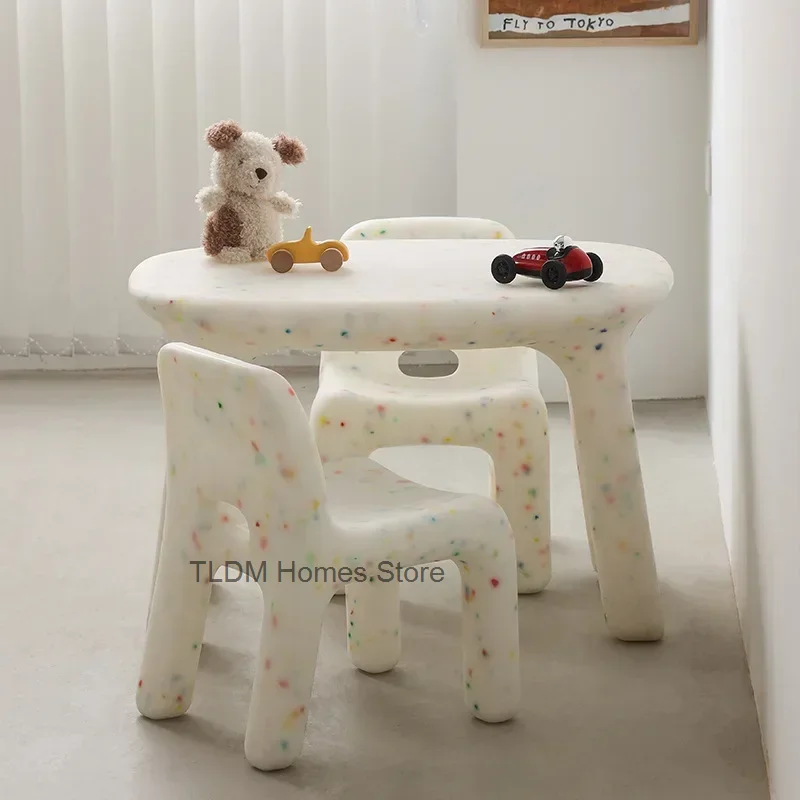 

Children's Table Desk Kids Room Preschool Plastic Baby Chairs Chair Toddler Study Furniture The Dressing Bureau Enfant Mini Set