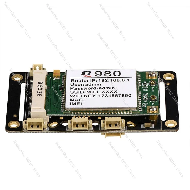 Quectel Modem 4g LTE Wi-fi راوتر 10/100M WAN/LAN يدعم VPN، المراقبة، نظام Openwrt WPA2 DDR2 RAM 2.4G EC25-AF EC200T-EU