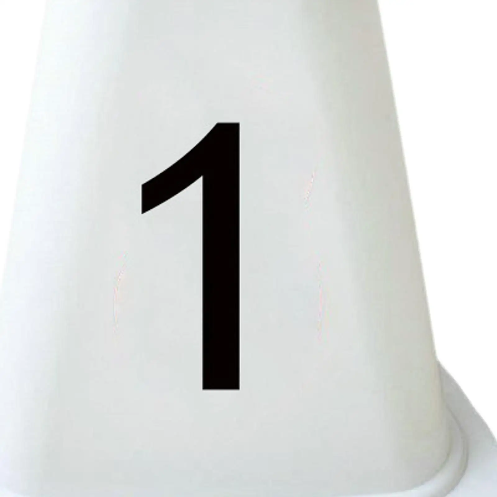 Sport Training Marker Cone Training Lane Split Sign Cone with Number