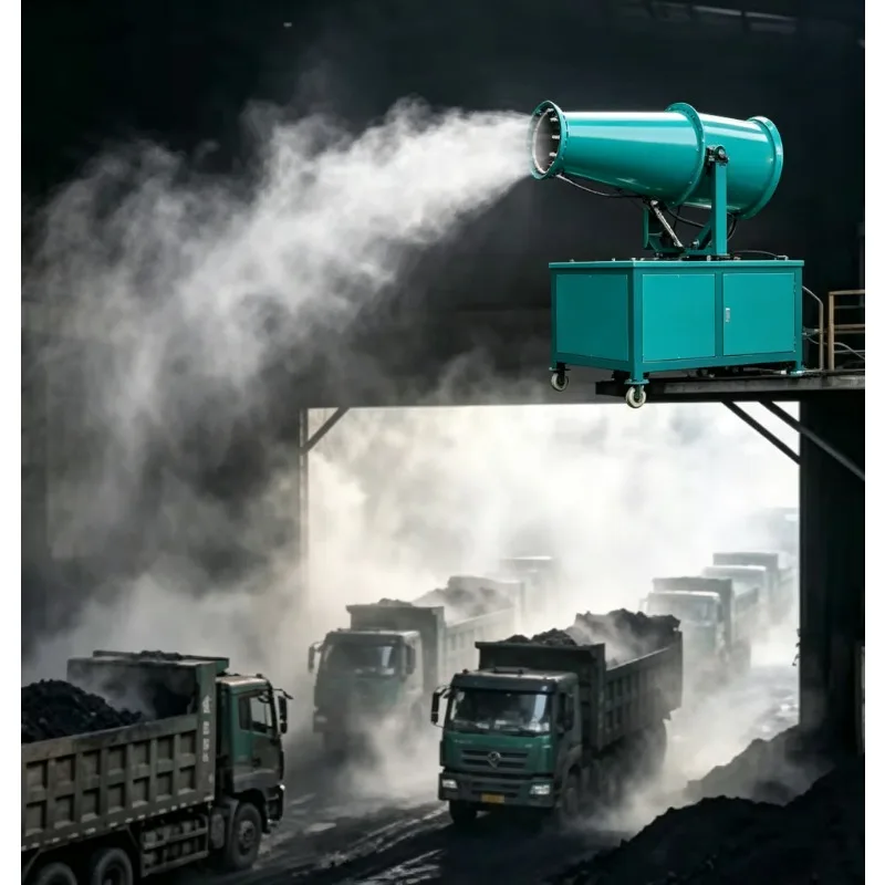 Truck Mounted Fog Cannon Dust Suppression System Fog Cannon Machine Heavy Duty Water Fog Cannon for Construction Sites