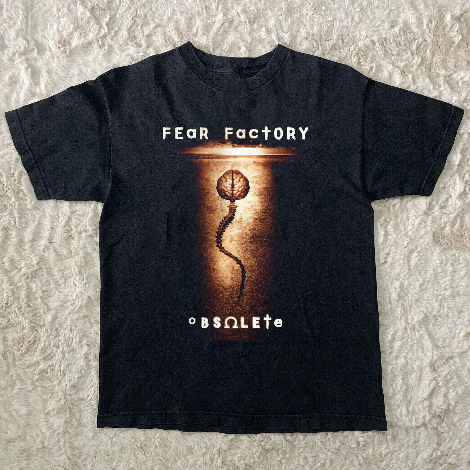 NEW Obsolete - Fear Factory Short Sleeve Black All Size Shirt