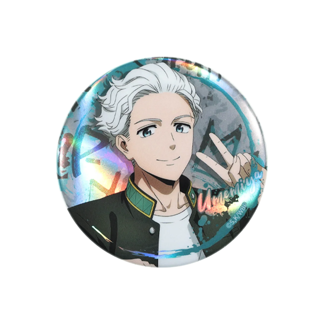 58mm Anime WIND BREAKER Sugishita Kyotaro Suo Hayato Kiryu Mitsuki Cosplay COSTUME Badge Pin SPTE Tinplate Brooch﻿ Prop Gilf