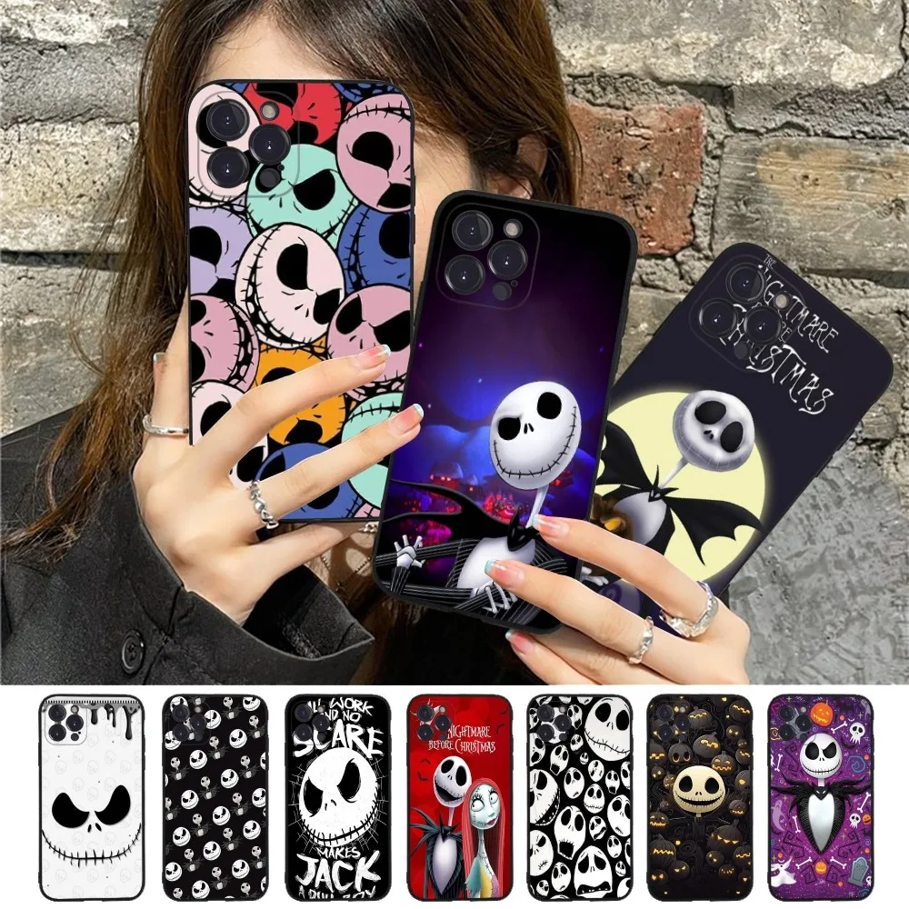 C-Corpse B-Bride Jack Sally Cute Phone Case Silicone Soft for iphone 16 15 14 13 12 11 Pro Mini XS MAX Plus X Cover