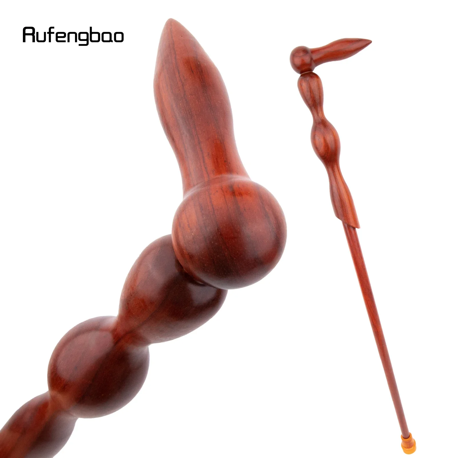 Czerwone drzewo winorośli piłka drewniana pojedyncze złącze moda laska dekoracyjna Cospaly trzciny Halloween miecz kulka różdżka Crosier 94cm