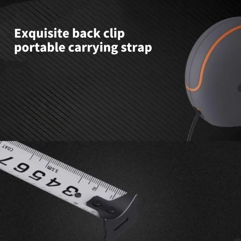 Project Tape Measure with Carry Clip for Workshop Tasks