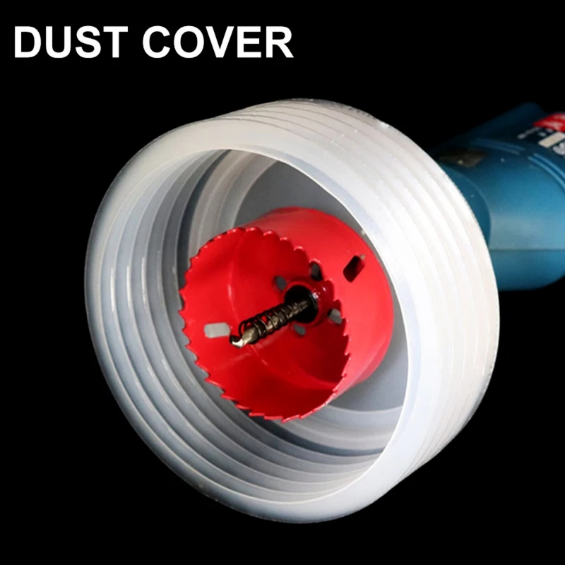 Hole Opener Dust Cover 125mm/160mm Drill Bit Dust Collector for Ceiling Reaming Dropship