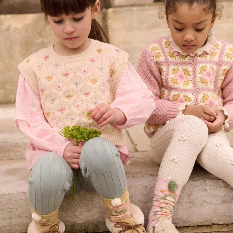 Toddler Girl Clothes Bene Brand New Winter Boys Knitted Sweater and Pants Baby Outfit Sets Fashion Dress Children Jacket Coat view 6