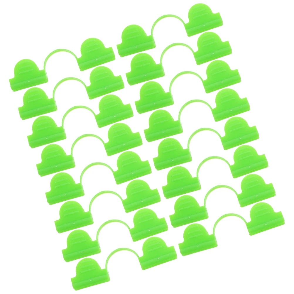 

50 Pcs Windproof Membrane Clamp Greenhouse Clip Fix Clamps Lamination Accessories Plastic Garden