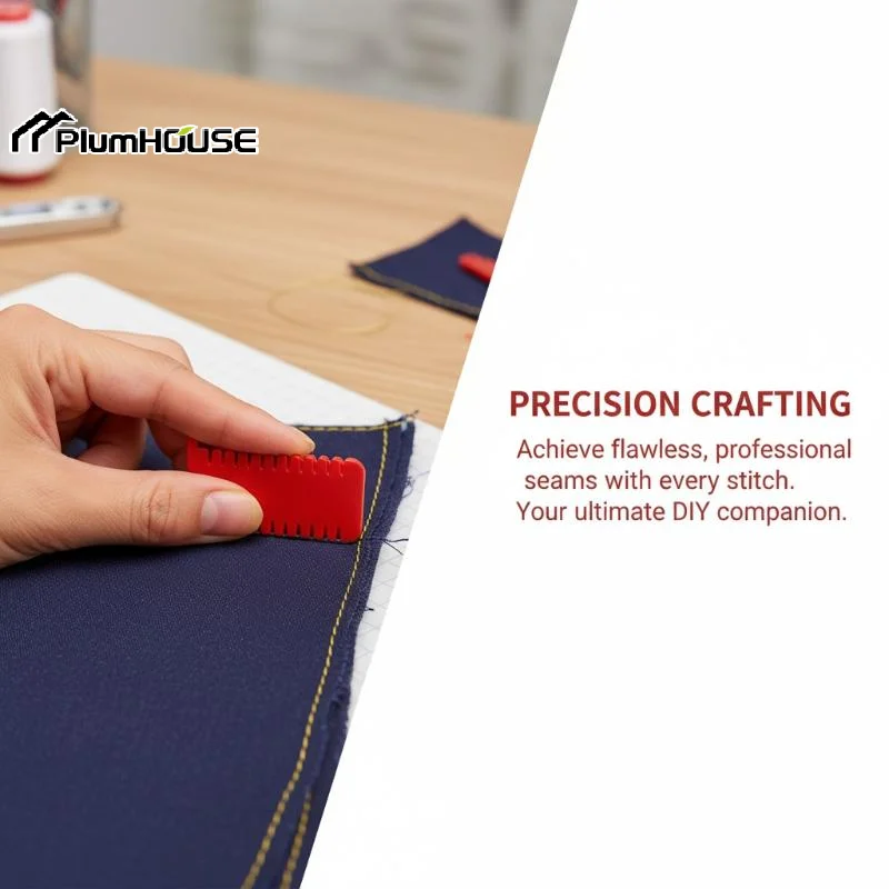 Guide Template for Precise Sewing Consistent Spacing Ruler for Handmade Clothing Dress DIY Accessory