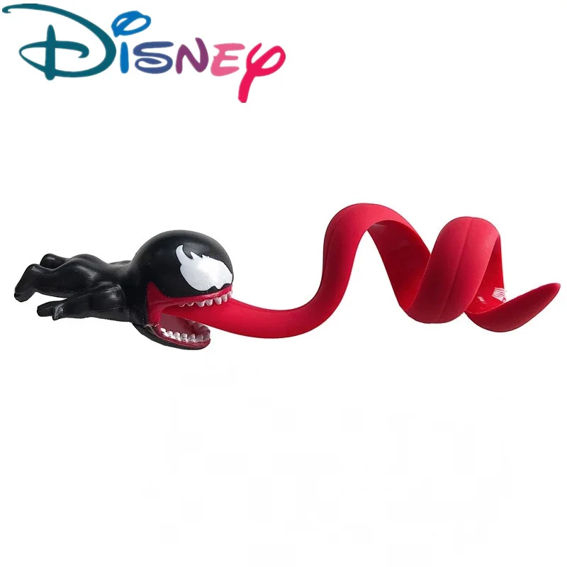 Figura de Anime de Los Vengadores de Disney, soporte de línea de datos de alambre Venom, juguetes de figuras de acción, Cable Protector USB, juguete