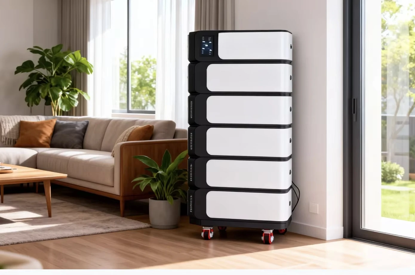 NIKiSUN All in One Hybrid Grid Solar Energy Storage System 15kwh 30kwh 45kwh 60kwh LiFePO4 Battery Pure Sine Wave AC Home Use