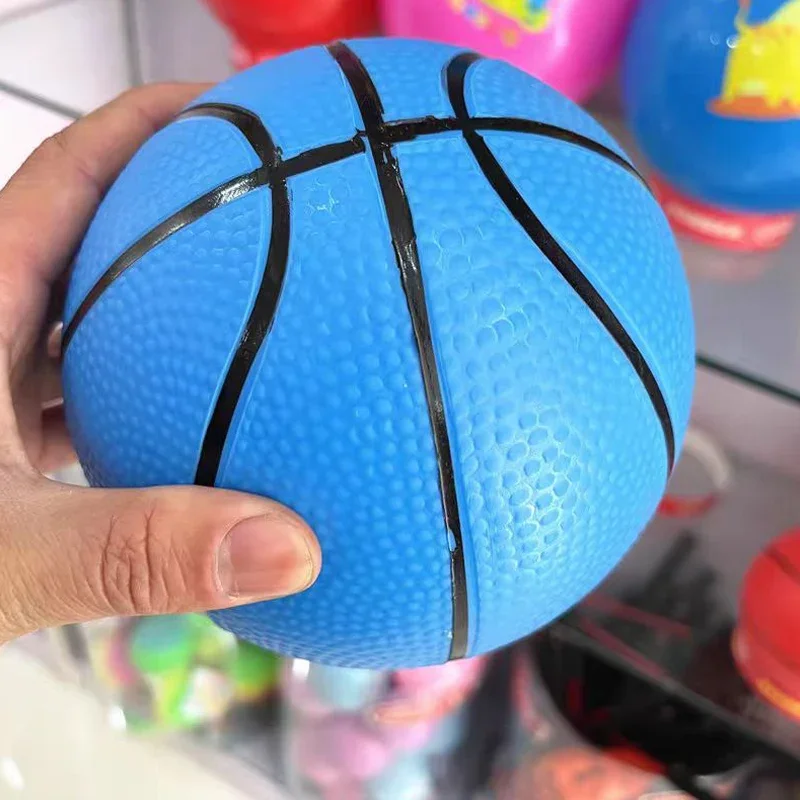 Children Rubber Soccer Basketball Ball Size 6 Sport Sensory Toys Kids School Kindergarten Fun Parent Children Interaction Games