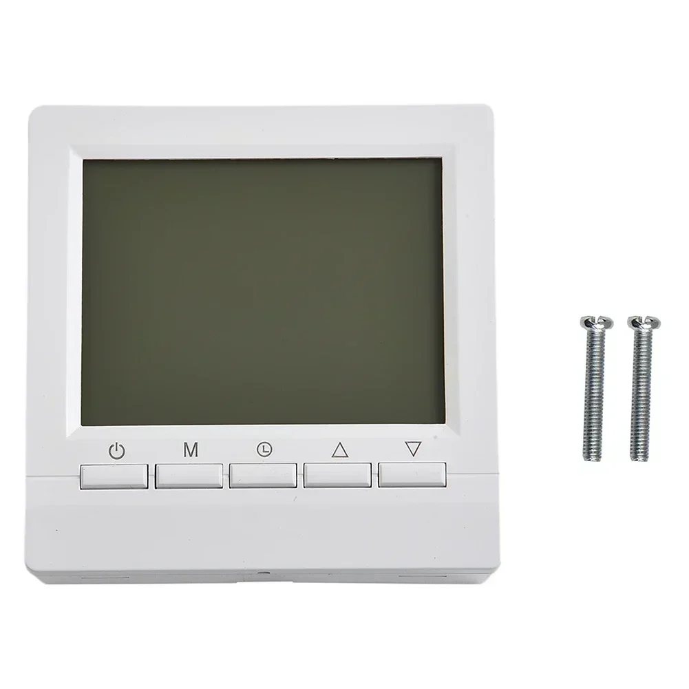 

Контроллер комнатного термостата с синей подсветкой, настенное крепление, проводной регулятор температуры, тип батареи, цифровой термостат для газового котла