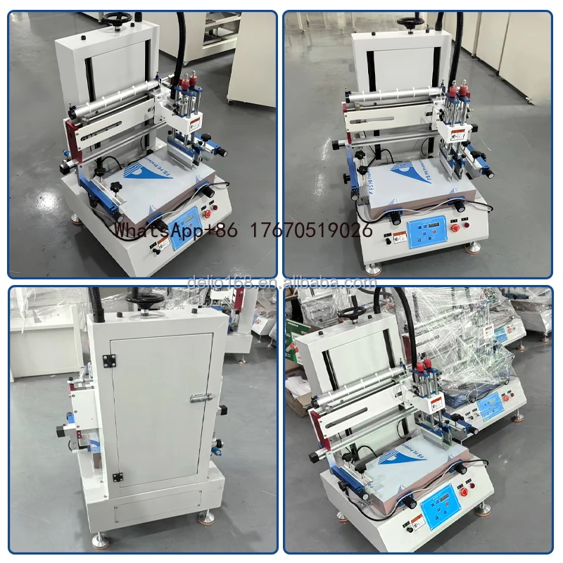4060 Manual Flat Screen Printing Machine New for T-shirt Packaging Bag Paper Bag Flat Silk Printing view 3