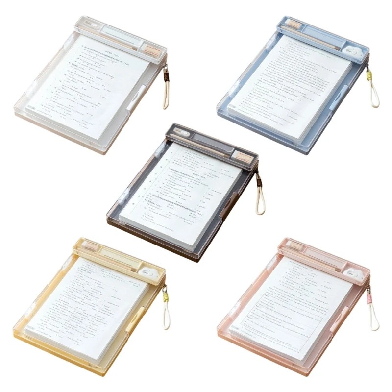 Compacts 3 In 1 Transparent Document Organizers Clipboard Folder For A4 Paper