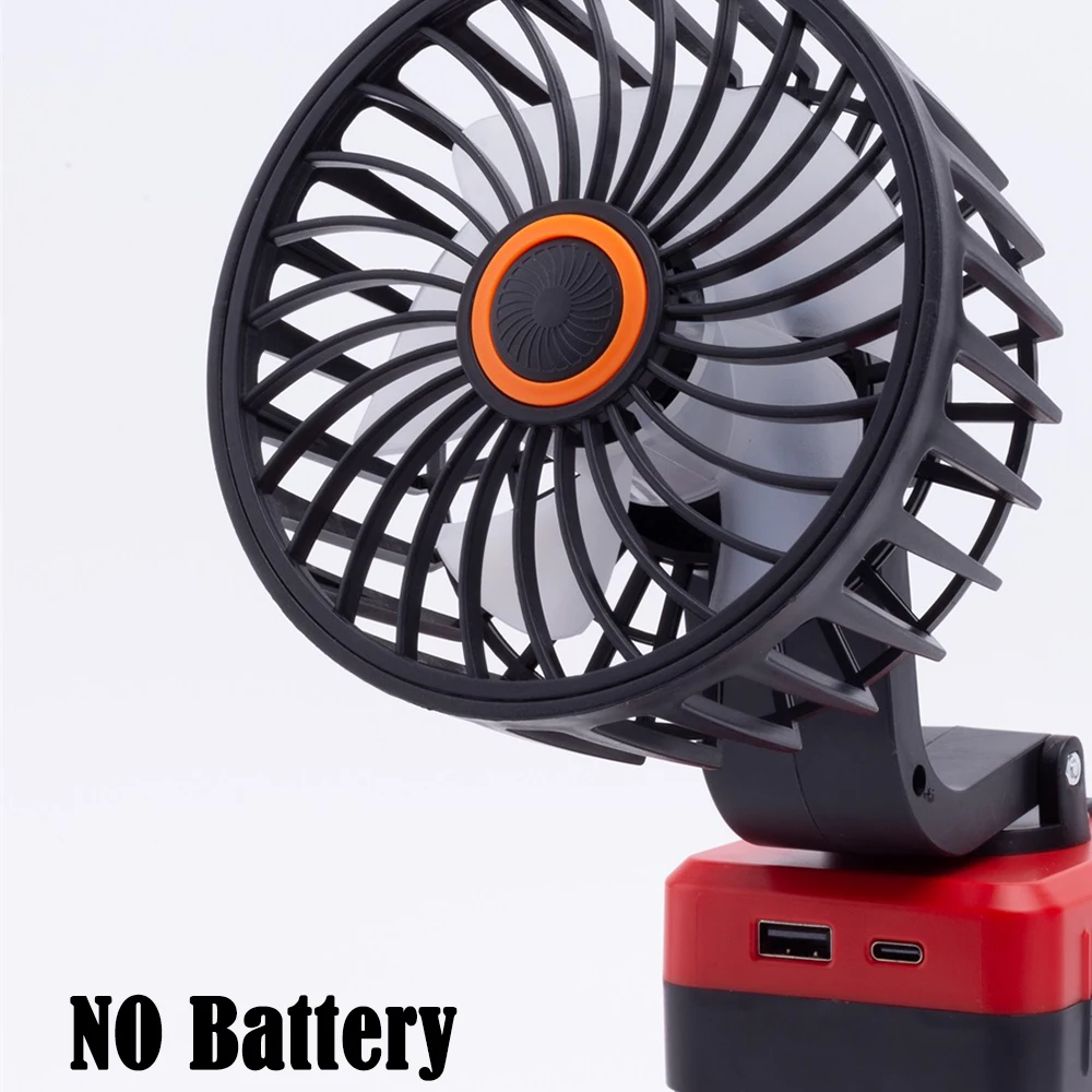 Portable Camping Fan For Lidl Parkside X20V Team Battery Powered Wireless Hiking Fishing  (Not include battery)