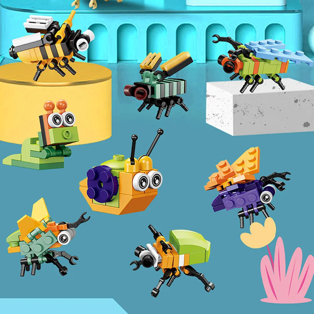 Dinozaur Puzzle zabawki maลe elementy ลwiat jurajski zwierzฤ
t dinozaur klocki edukacyjne losowe dla dzieci prezenty dla dzieci