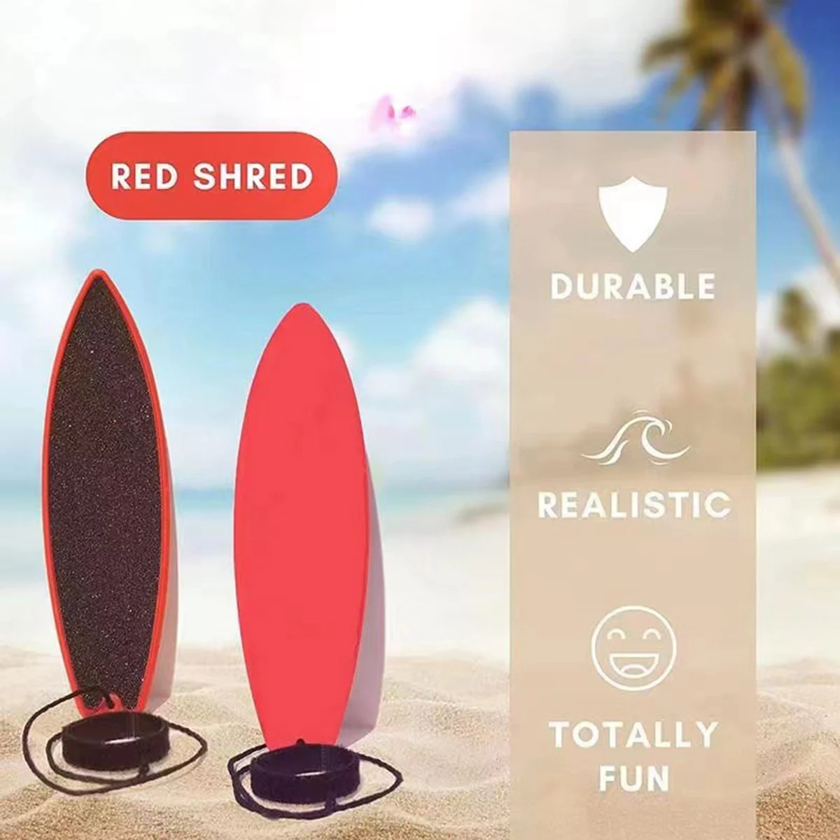 Fingertip Surfboard Toy para crianças, Finger Surf Boards,Fingertip Surfboard para adultos, Adolescentes, Meninos, Meninas, Hone Surfer Skills, 4Pack