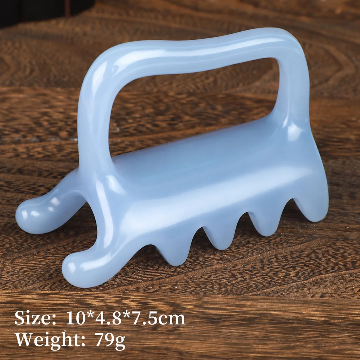 Gua Sha Massage Tool Eight Tooth Manual Massage Tool Pressure Point Massage Tool Resin Eight Tooth Scraper For Neck Office Post