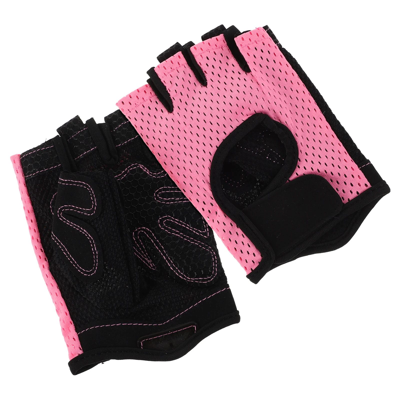 

Breathable Sports Gloves Cycling Accessories Non-slip Bike Handlebar Fingerless Mens Workout Fitness Gym Exercise Outdoor