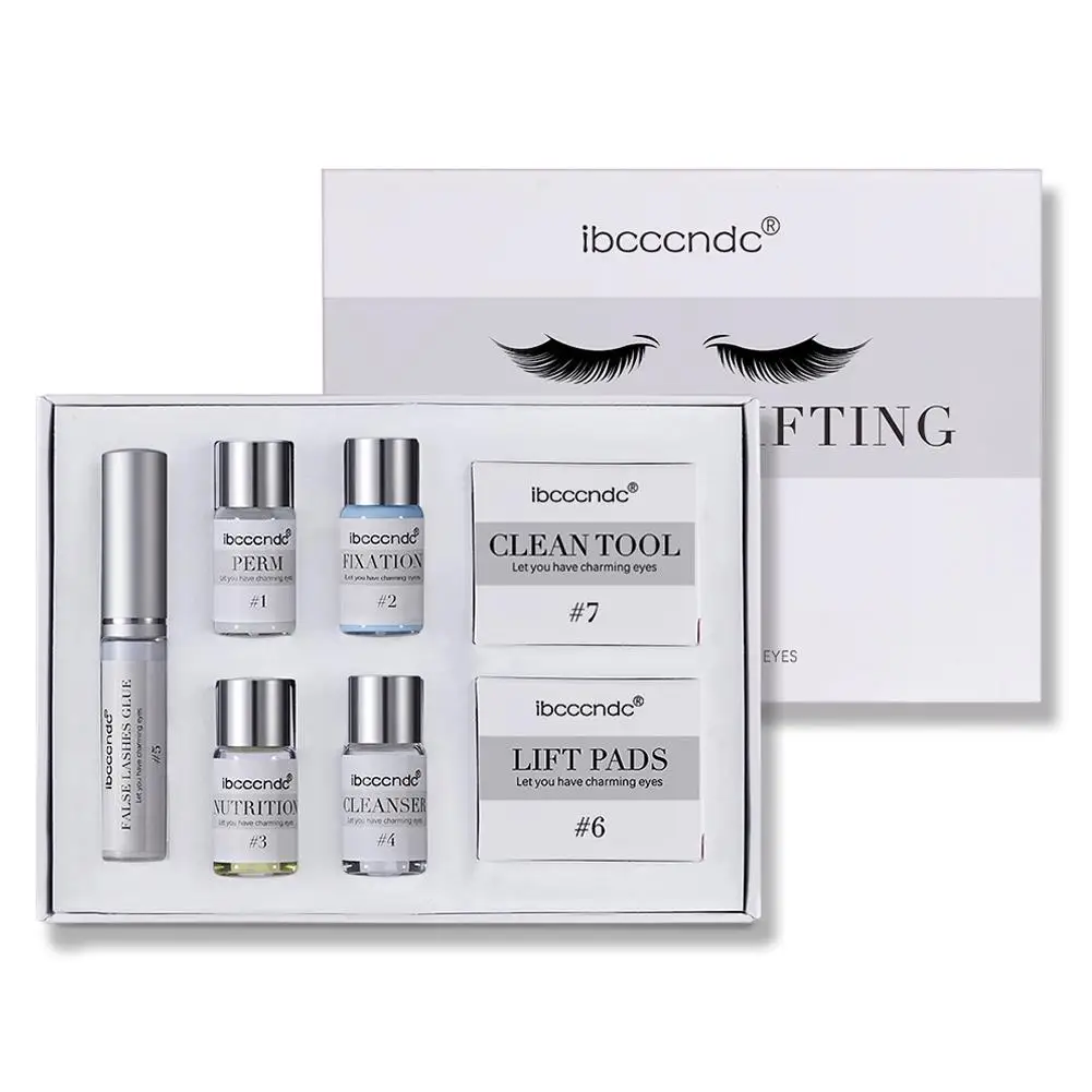 Kit de lifting des cils en continu, accessoires de maquillage semi-permanent, P7M7