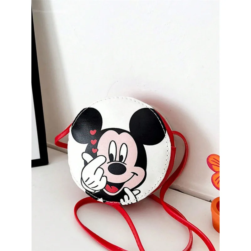 

1pc Disney Mickey Winnie Daisy Shoulder Bag – Classic Character Print for Everyday Versatile Style.